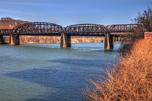 Hot Metal Bridge and Monongahela River